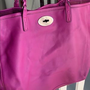 Mulberry Medium Dorset Tote in Forest Berry